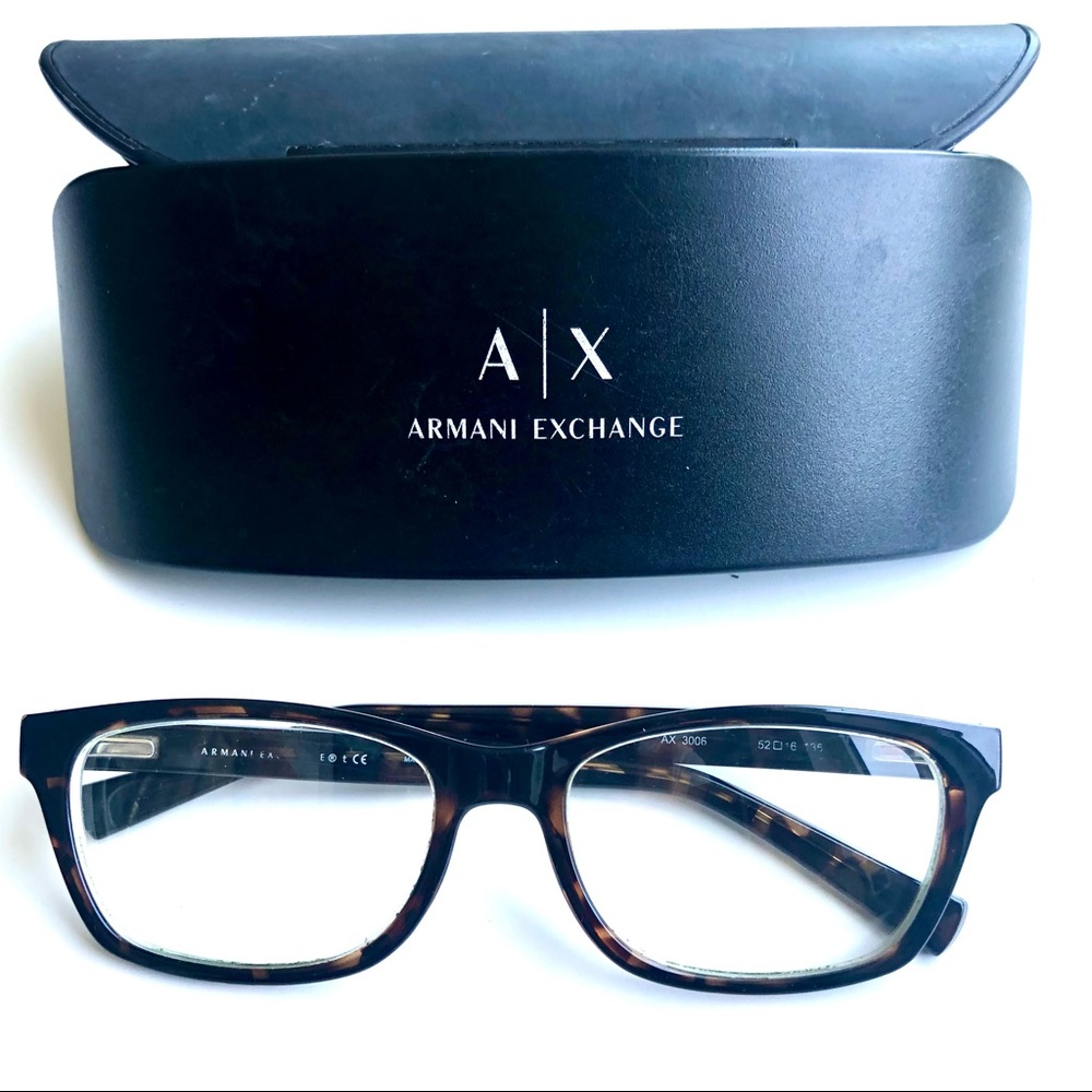 Armani Tortoise Eyeglasses